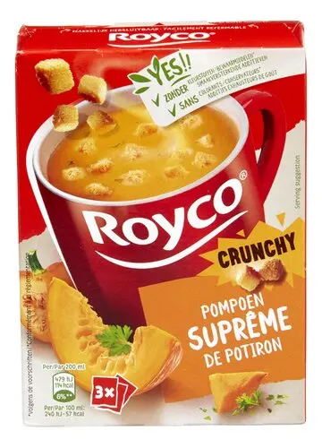 ROYCO soep suprême pompoen Crunchy 3st
