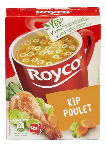 ROYCO soupe poulet 4pc