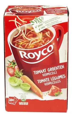 ROYCO soupe tomates légumes vermicelles 20pc