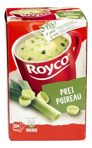 ROYCO soupe poireaux 25pc