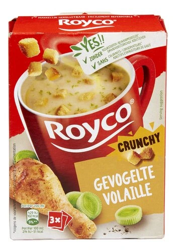 ROYCO Krokante gevogelte 3 stuks