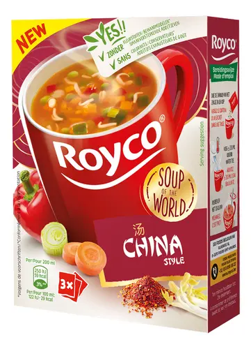 ROYCO World soep China 3st