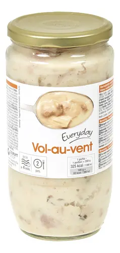 EVERYDAY vol-au-vent bocal 800g