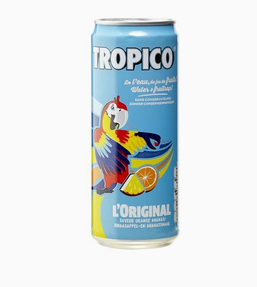 TROPICO Original sinaasappel-ananas 33 cl