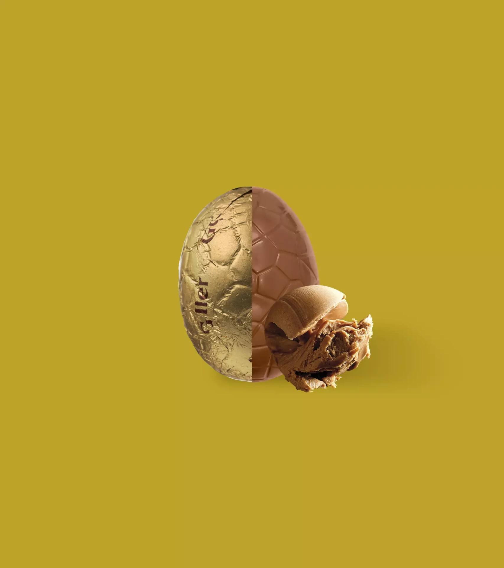 GALLER Oeufs Lait Praliné 93g