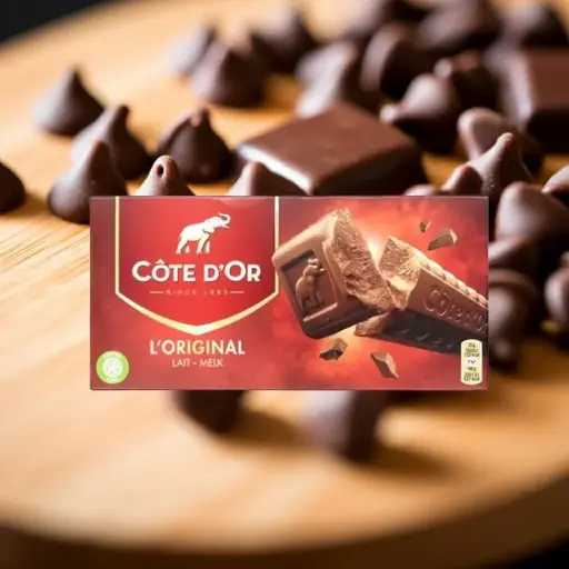 COTE D'OR L'ORIGINAL tablette lait 2x200g