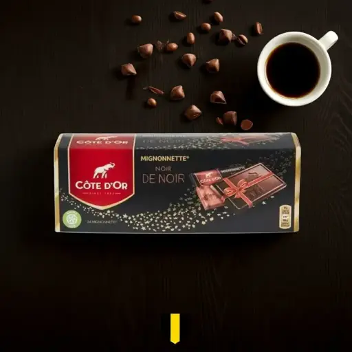 COTE D'OR MIGNONNETTE noir de noir 240g