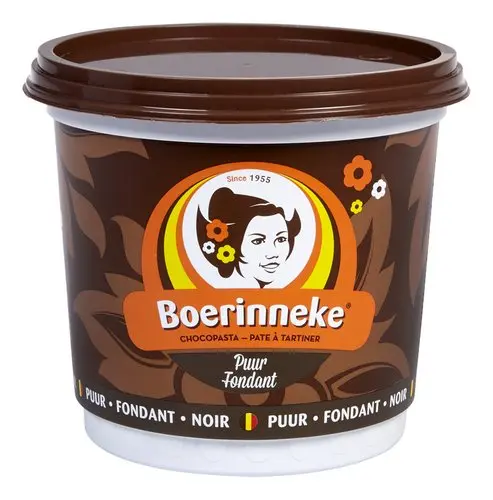 BOERINNEKE pâte à tartiner noir 400g