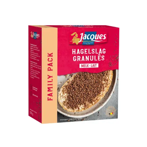 JACQUES Hagelslag Melk 350g