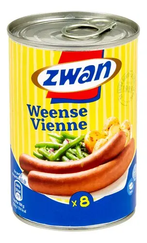 ZWAN saucisses Vienne 8pc 420g