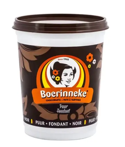 BOERINNEKE pâte à tartiner noir 1kg