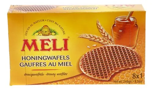 MELI gaufres au miel 8x30g