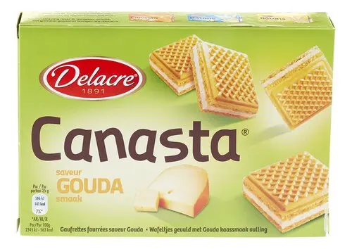 Delacre Canasta au gouda 75g