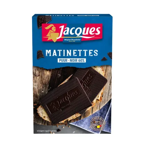 JACQUES Matinettes Puur 60% 128g