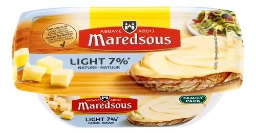 MAREDSOUS smeerkaas light 250g