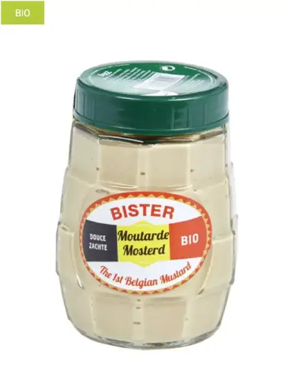 BISTER zachte mosterd bio 250g