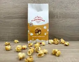 CLAREMBEAU Popcorn Caramel beurre salé 80g