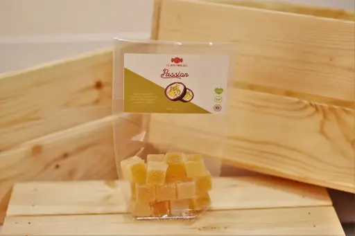 Pâtes de fruits CLAREMBEAU - Fruit de la passion 100g