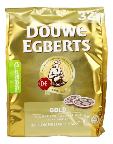 DOUWE EGBERTS Pads Gold 32pc