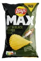 LAY'S MAX Salt'n Pepper 275g