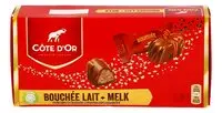 COTE D'OR Bouchées Melk 8x25g