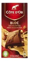 COTE D'OR Bloc Melk Hazelnoot 180g