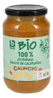 BONI PLAN'T Pindakaas Beurre de cacahuètes Crunchy BIO 550g