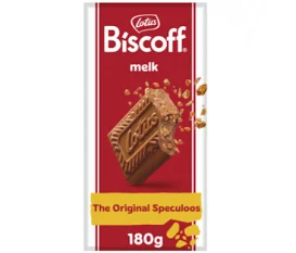LOTUS BISCOFF Speculoos Melkchocolade Stukjes 180g