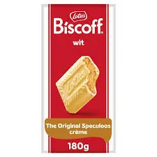LOTUS BISCOFF Chocolat blanc Spéculoos crème 180g