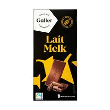 GALLER Tablette Chocolat au lait 80g