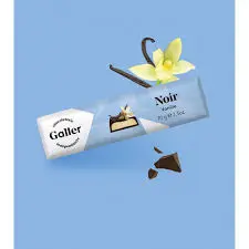 GALLER dark chocolate vanilla stick 70g