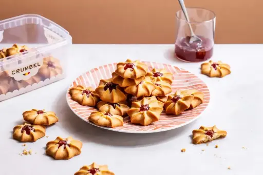 CRUMBEL Sprits Confiture framboise 300g