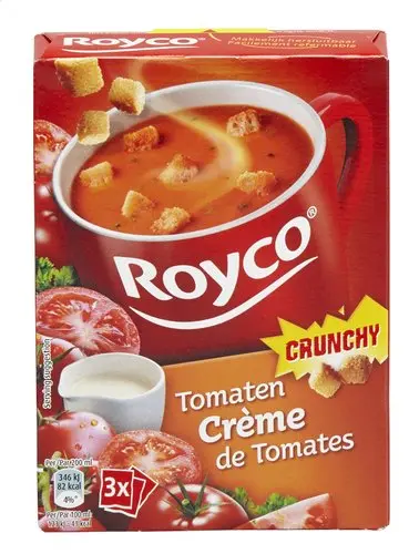ROYCO - Crunchy crème tomates 3pc