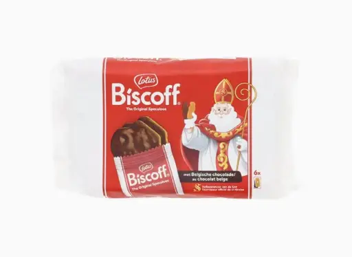 Lotus Speculoos Sint-Nicolaas met chocolade